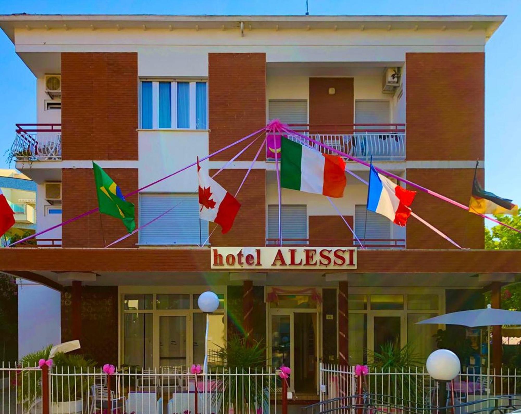 Hotel Alessi** ริมินี ภายนอก รูปภาพ